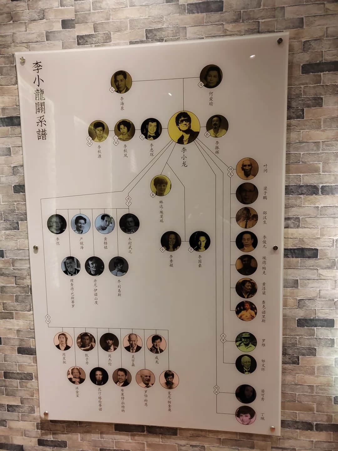 Exposición de la genealogía de la familia Lee
