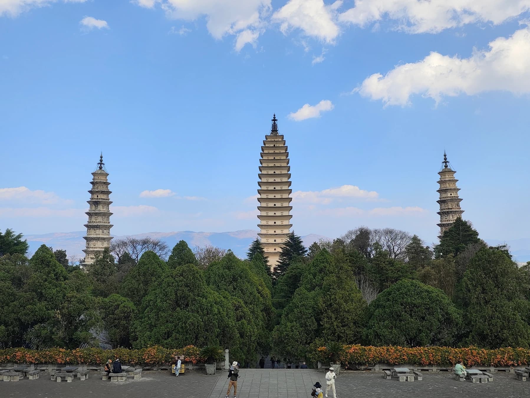 Tres Pagodas y templo Chongsheng: qué es original