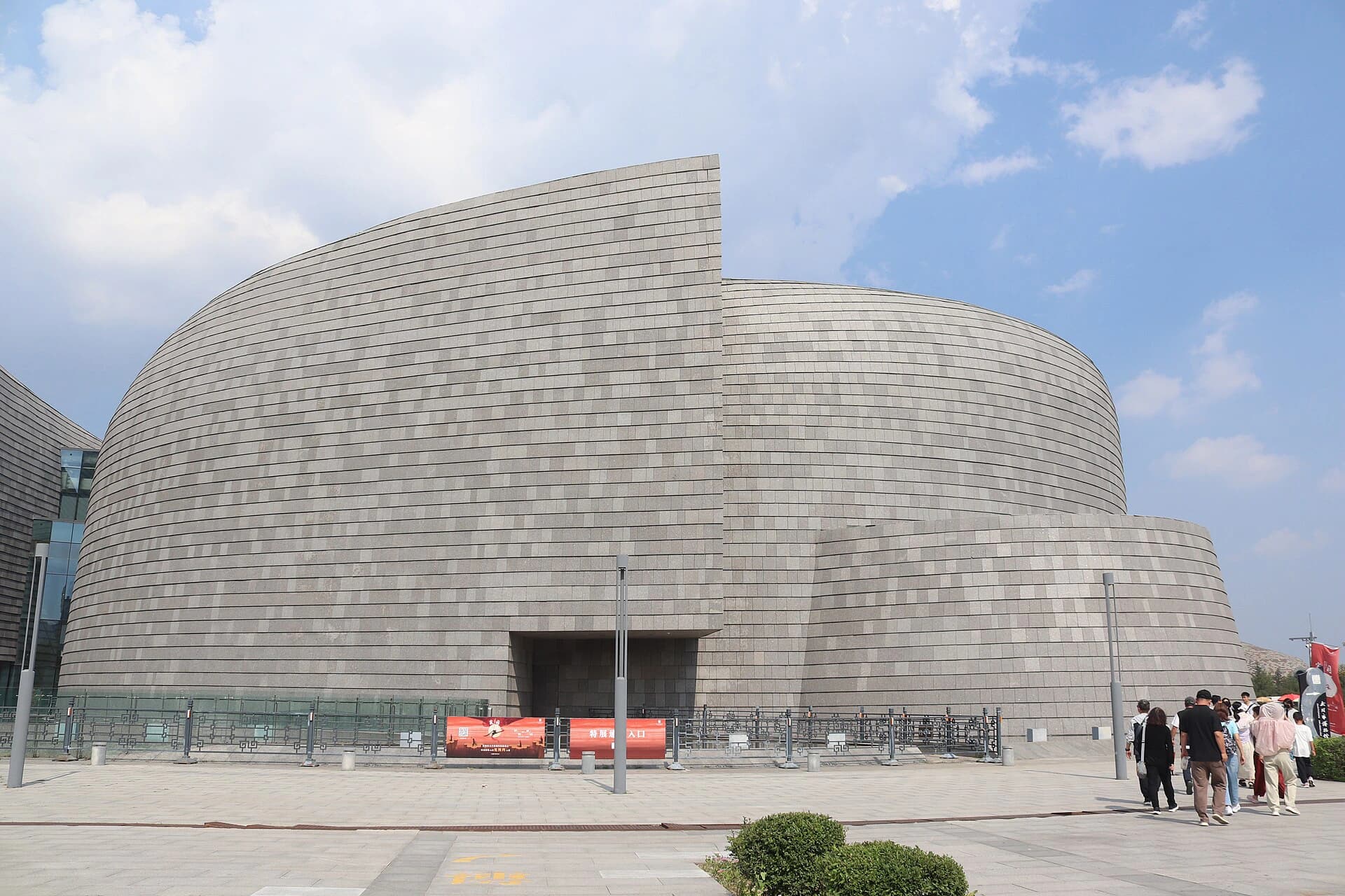 Recognizable exterior of the main Datong Museum building