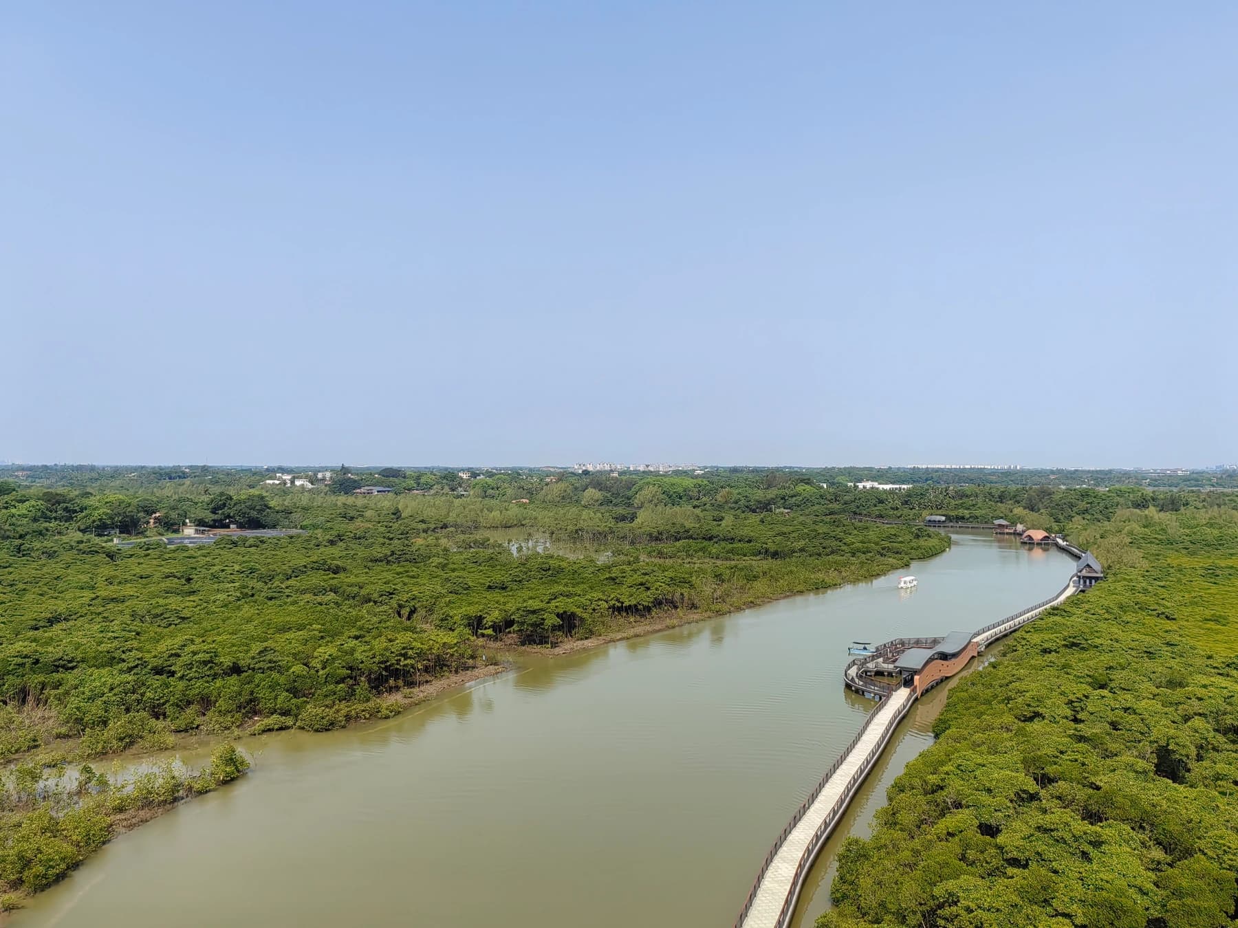 Dongzhai Harbour Mangrove: jornada de humedal según la marea