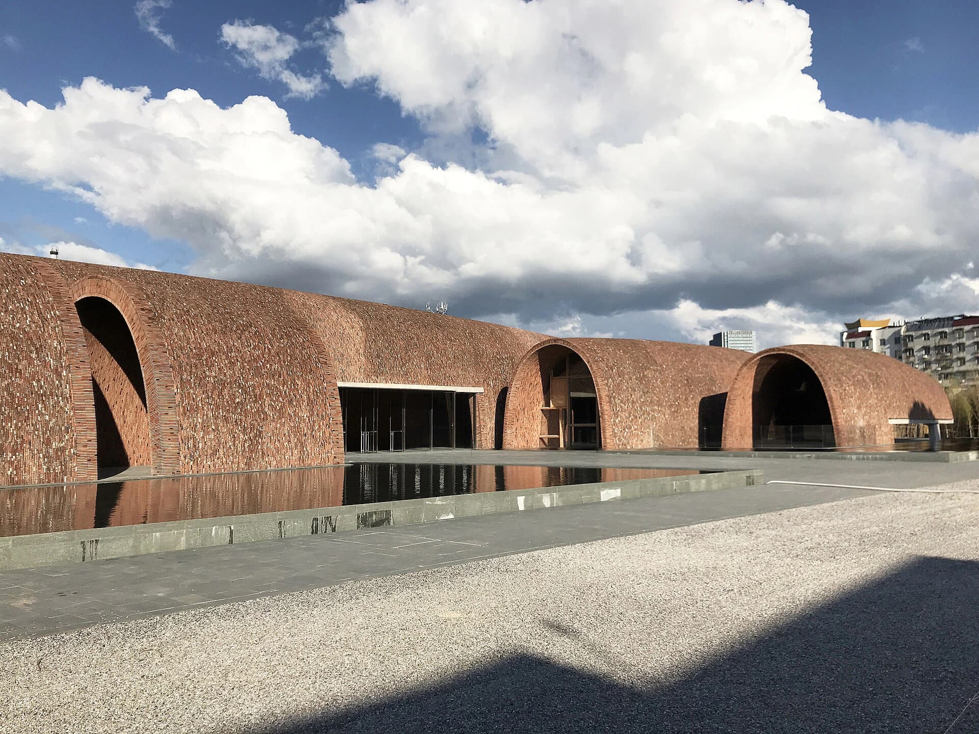 Bóvedas de ladrillo del Museo del Horno Imperial de Jingdezhen