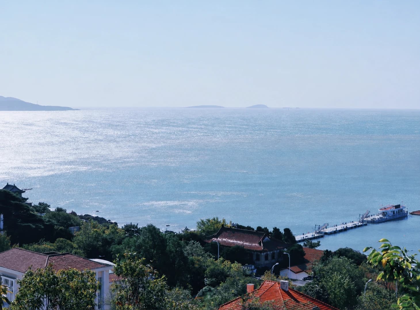 Vista del océano desde Little Fish Hill