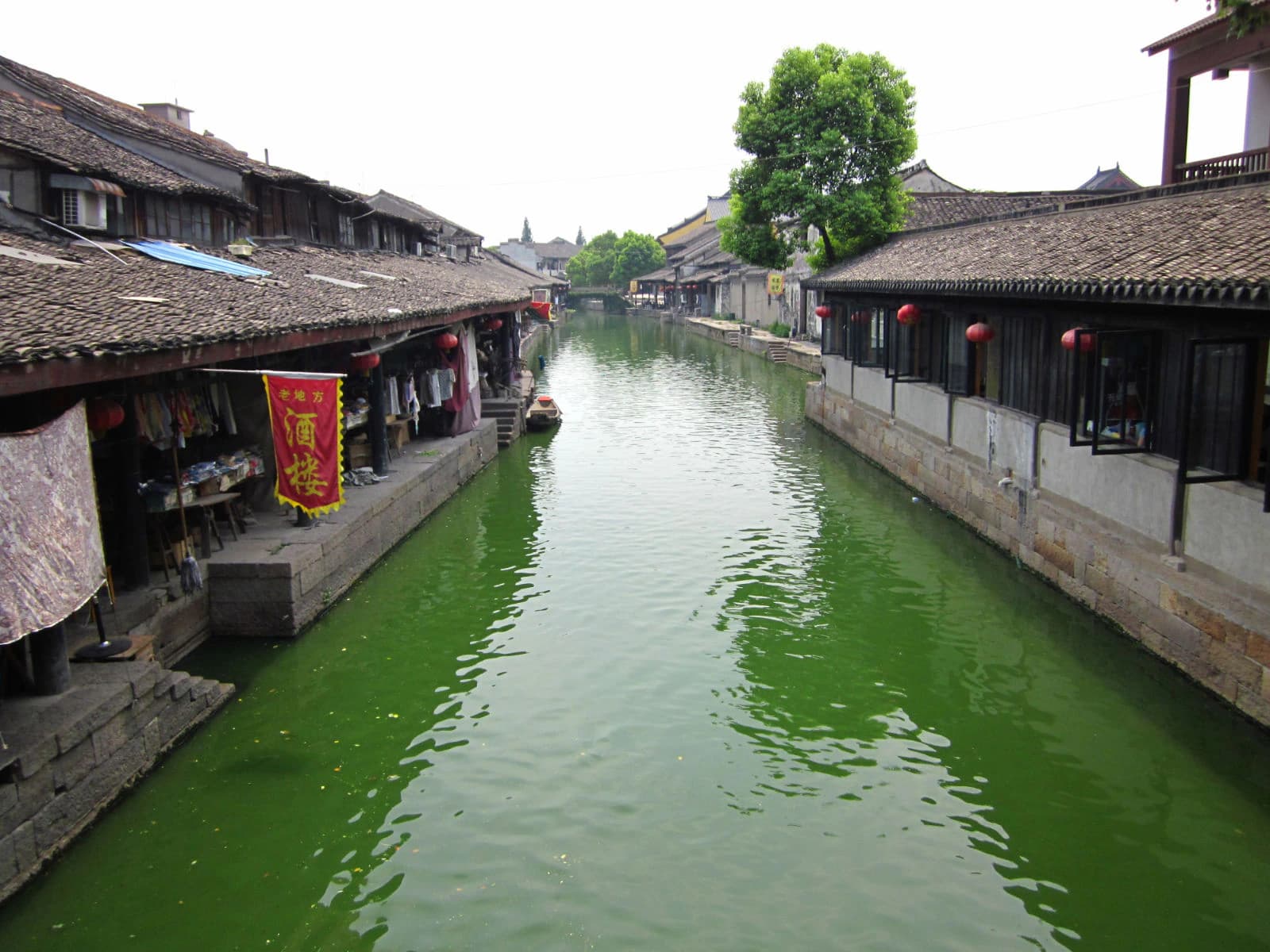 Anchang Ancient Town: canales, comida y medio día realista