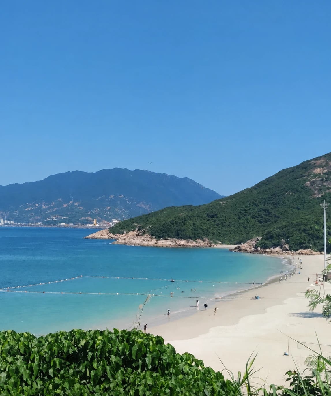Vista aérea de Judiaosha Beach