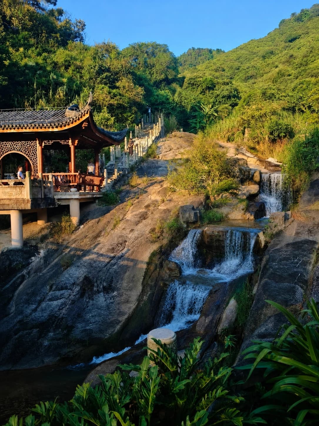 Pabellón de Yangtai Mountain Forest Park