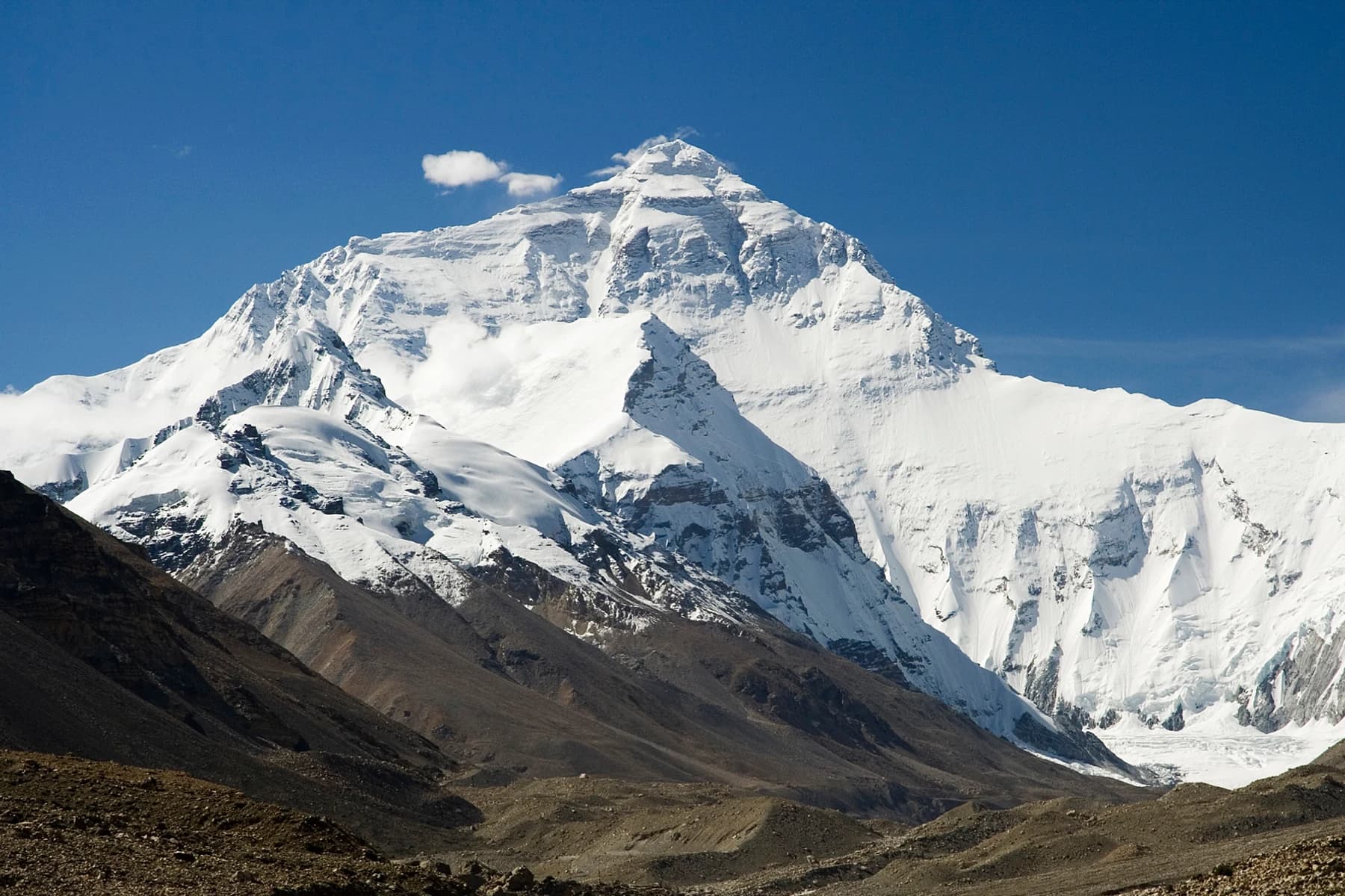 Everest Base Camp Route from Shigatse