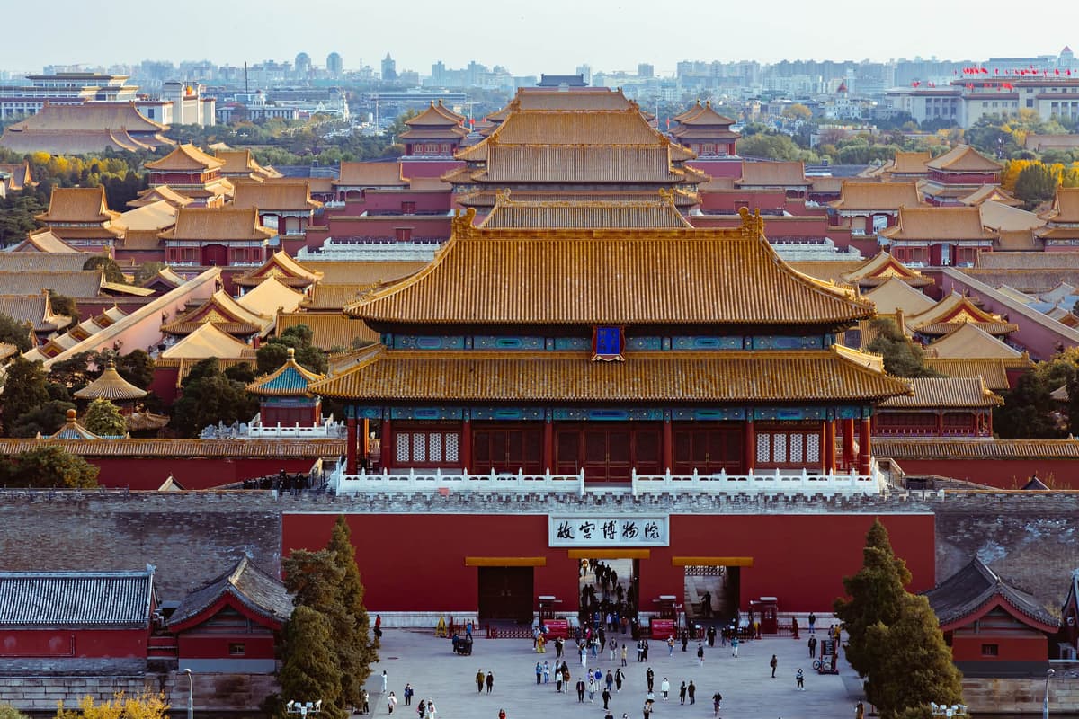 The Forbidden City in Beijing
