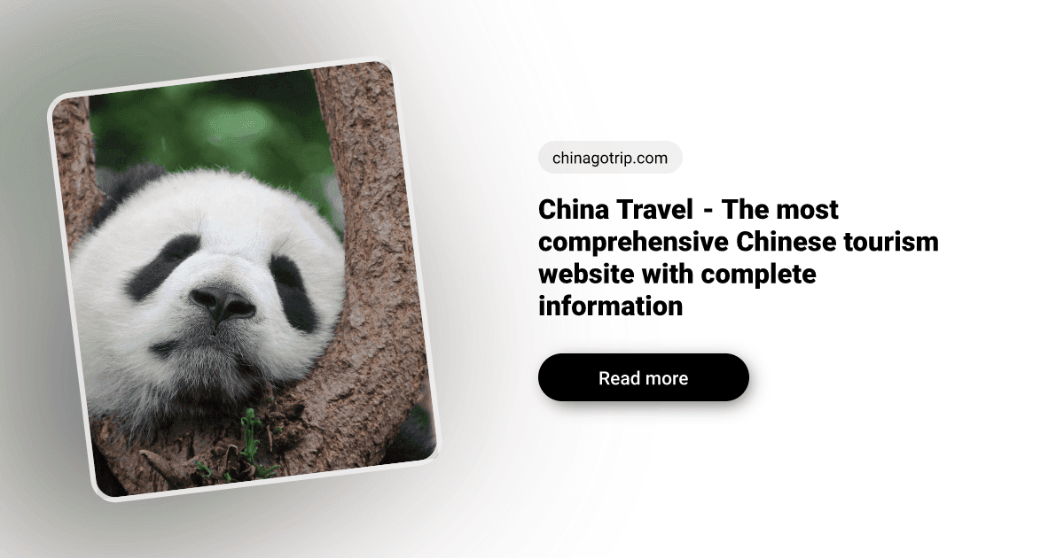 ChinaGoTrip travel guide graphic