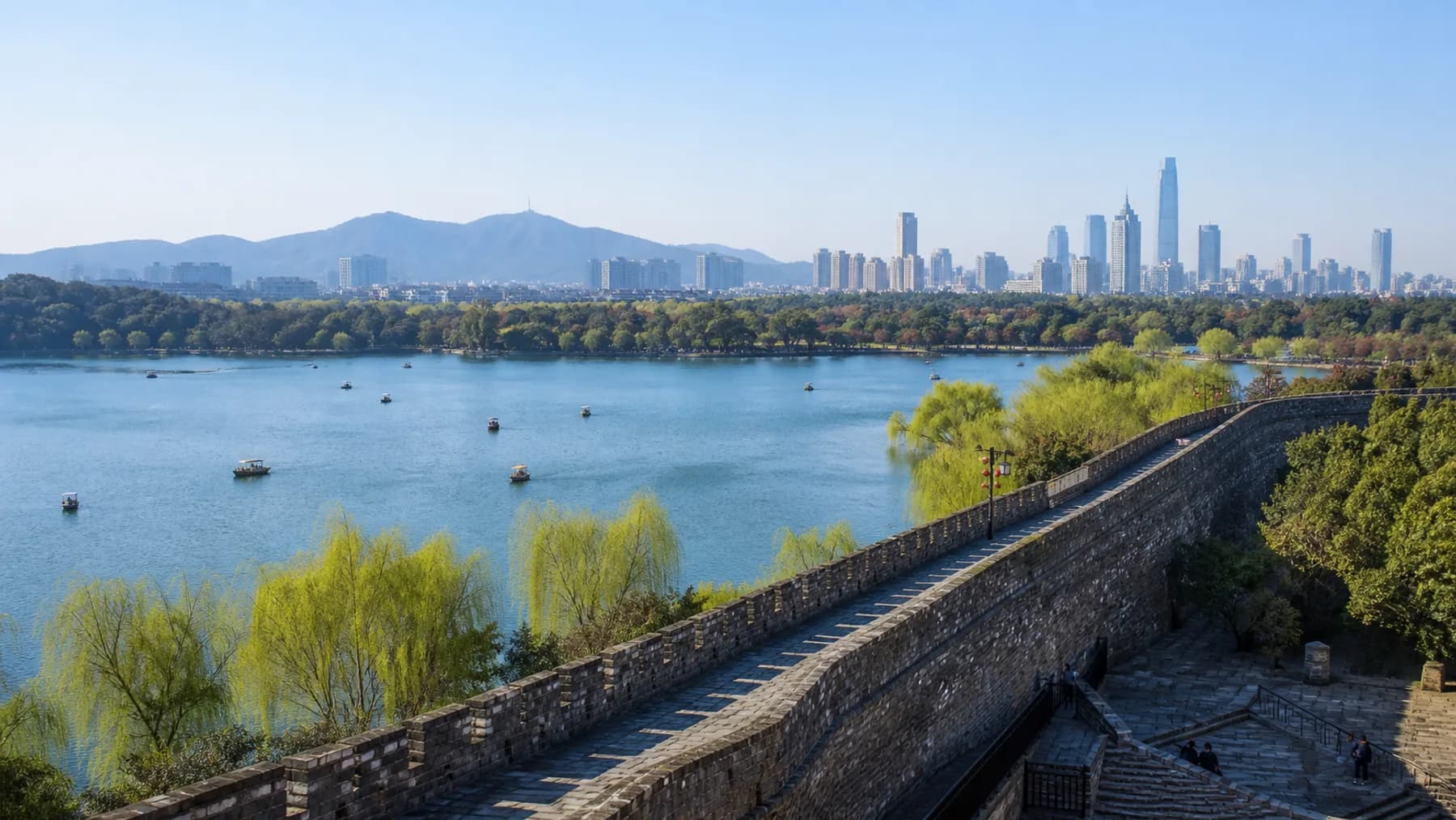 Guía de Nanjing del lago Xuanwu: mejor ruta, puertas y horarios