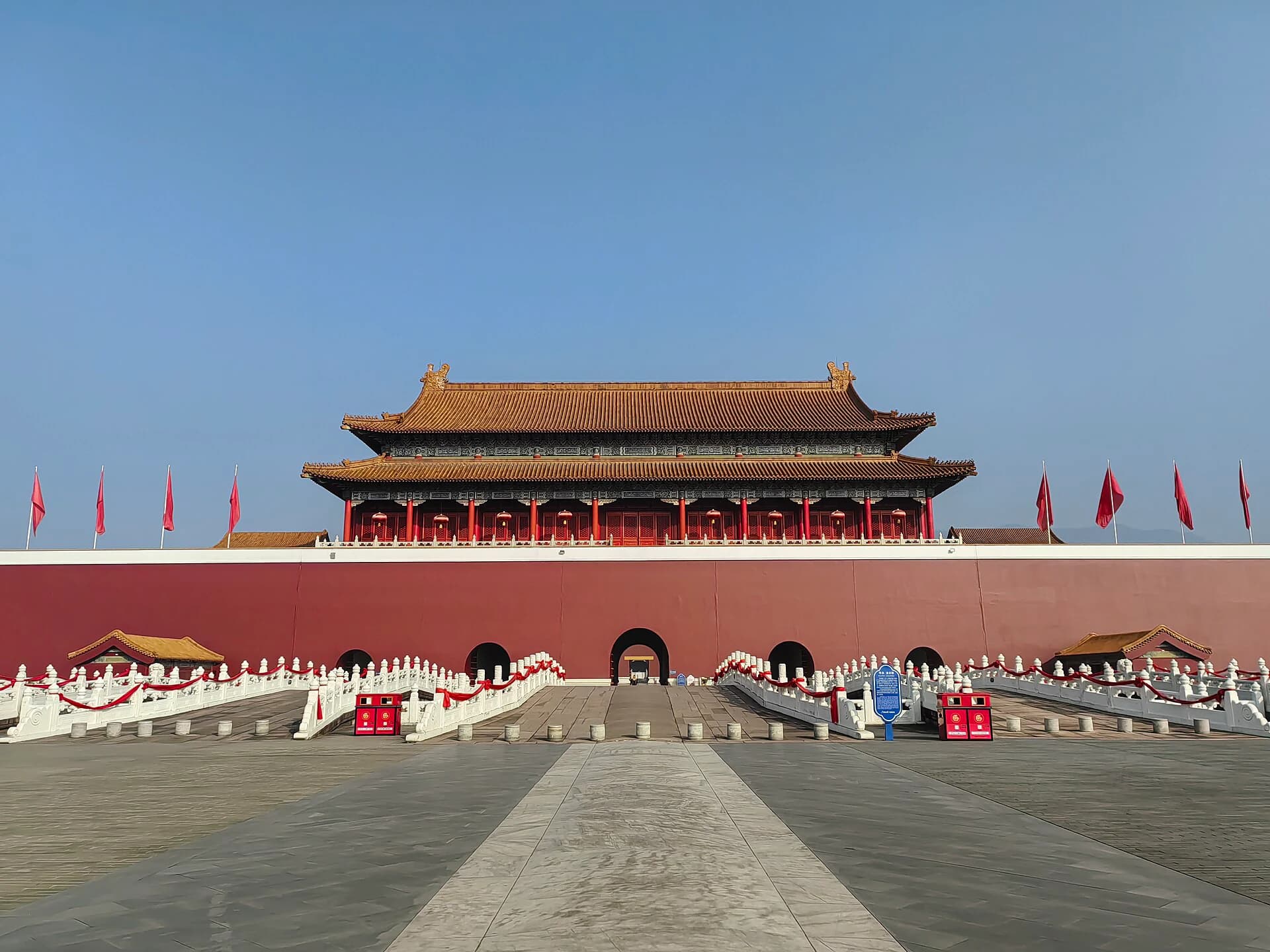 Tian'an Gate film-set replica at Hengdian World Studios