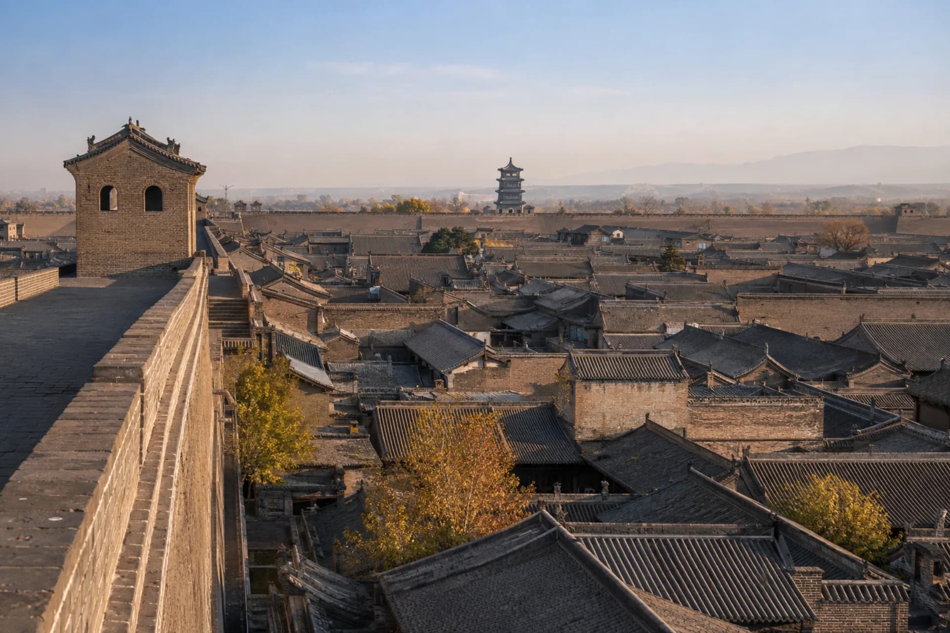 Illustrative street in Pingyao Ancient City