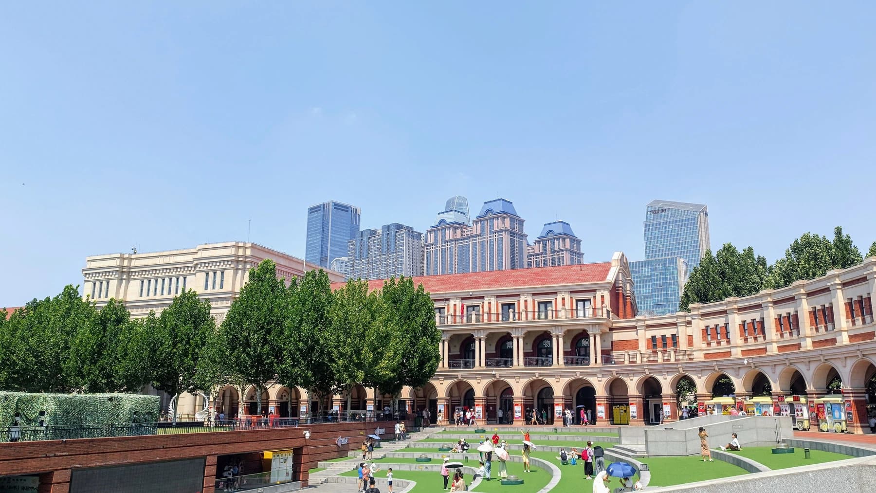 Cinco grandes avenidas Tianjin: un paseo arquitectónico centrado