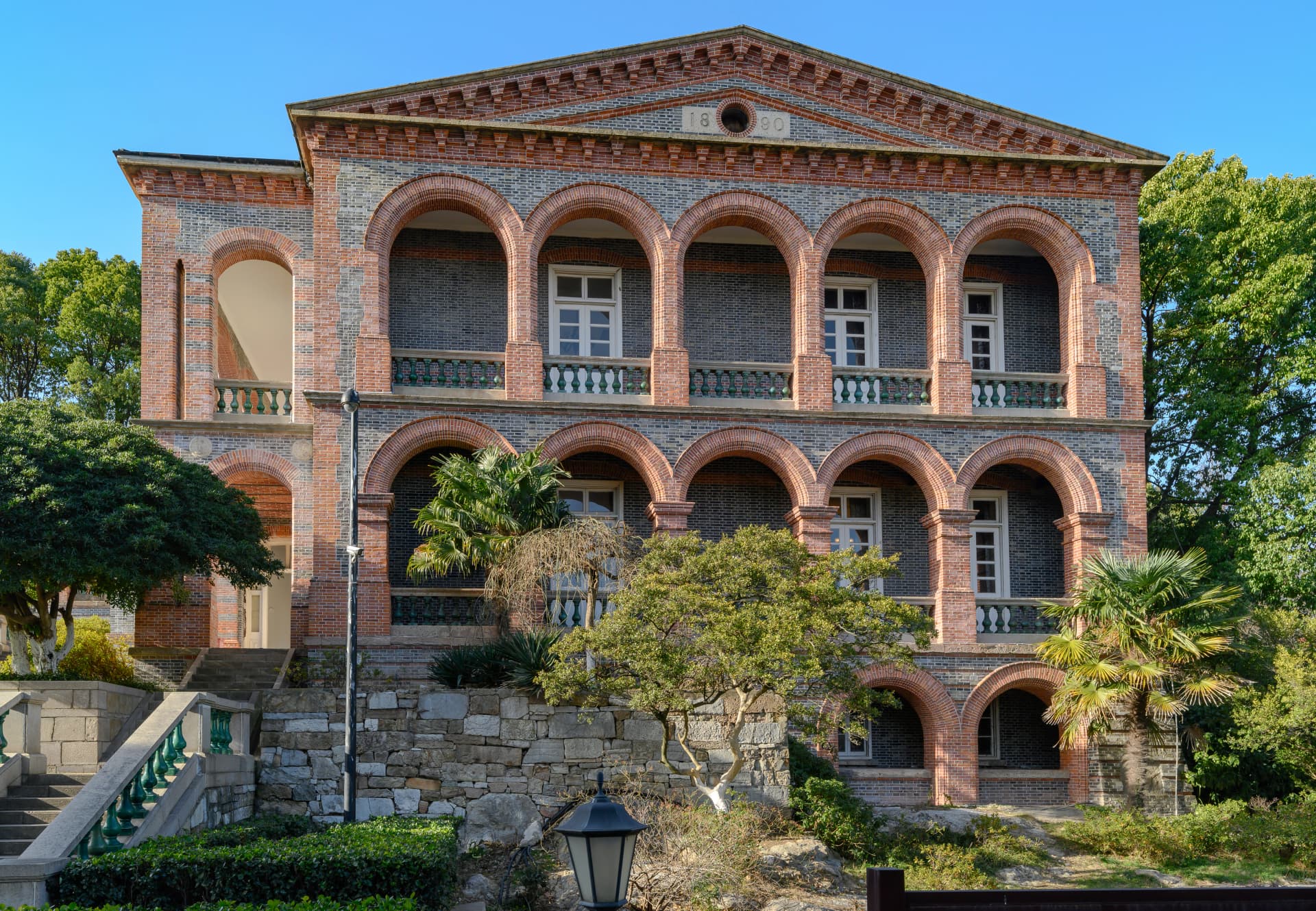 Main building of the former British consulate in Zhenjiang